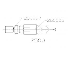 EXTRACTOR DE PINZA INTERIOR FORZA SERIE 2500